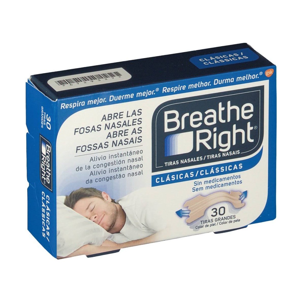 BREATHE RIGHT COLOR T GDE 30 U