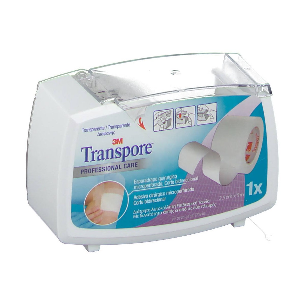 ESPARADRAPO HIPOALERGICO  PLASTIC PORTAR 5 M X...