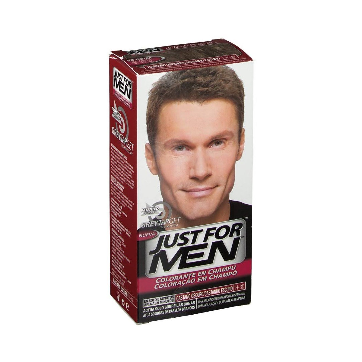 JUST FOR MEN 30 CC CASTAÑO OSCURO