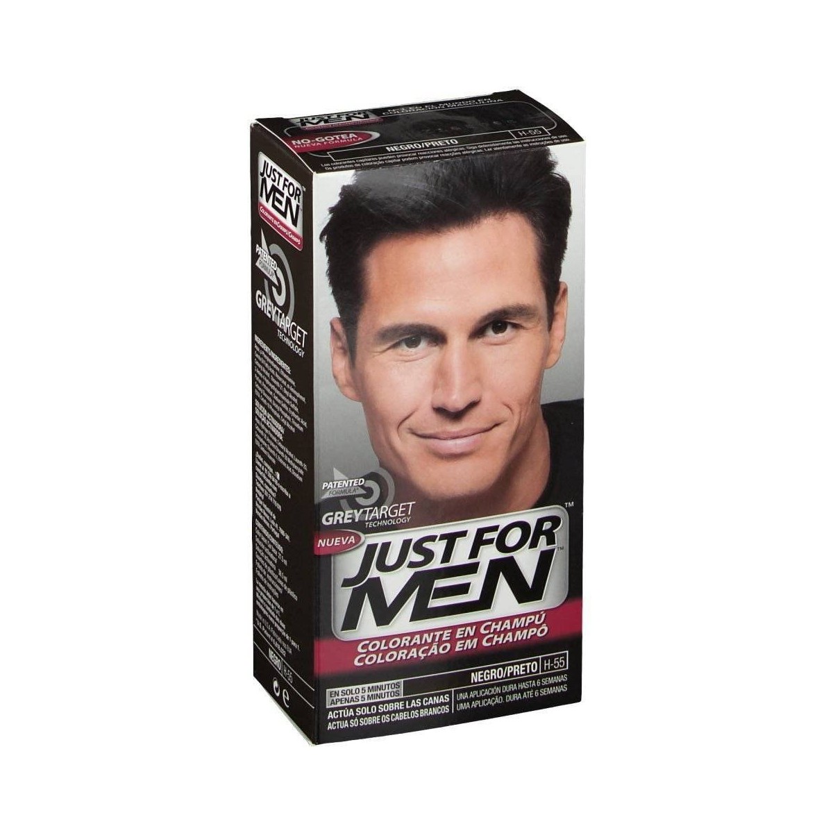 JUST FOR MEN 30 CC NEGRO