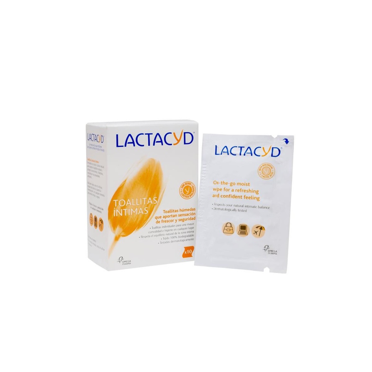LACTACYD INTIMO TOALLITAS 10 TOALLITAS