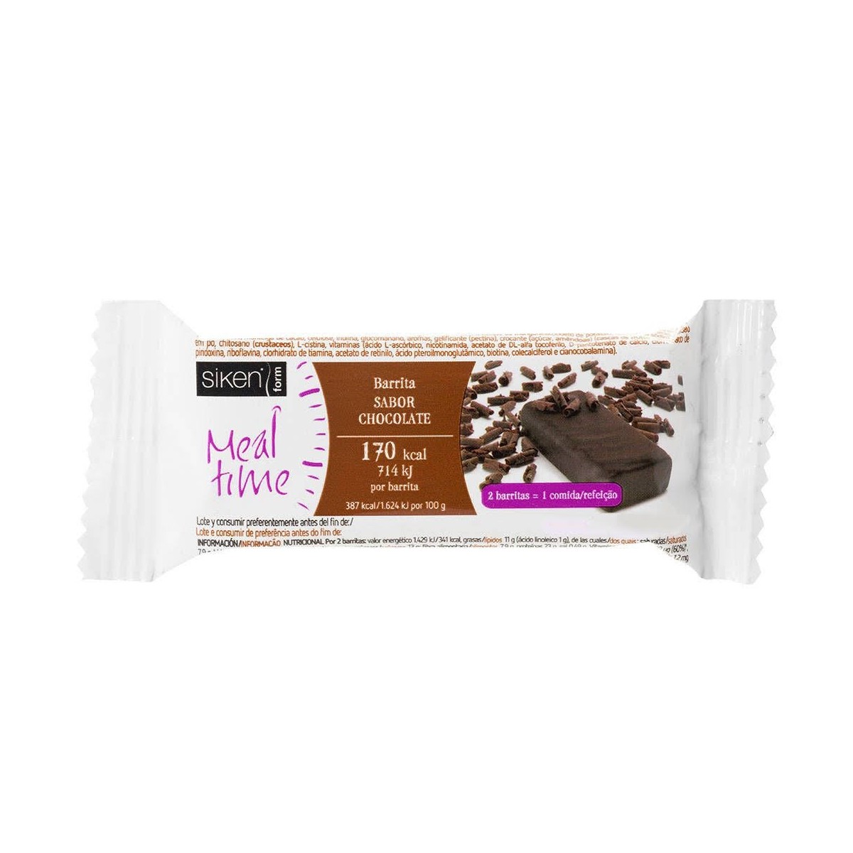 SIKEN FORM BARRITA 44 G CHOCOLATE