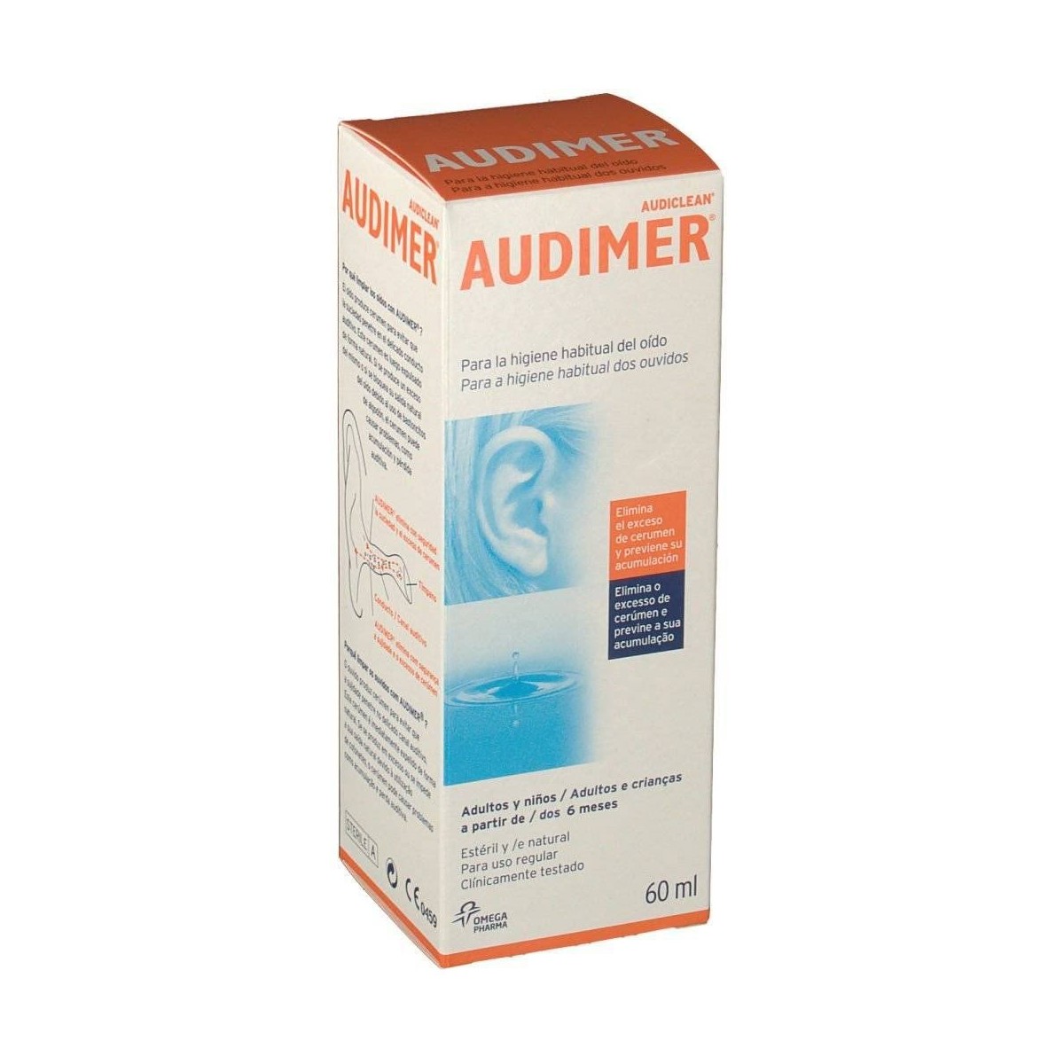 AUDIMER AUDICLEAN SOLUCION 60 ML
