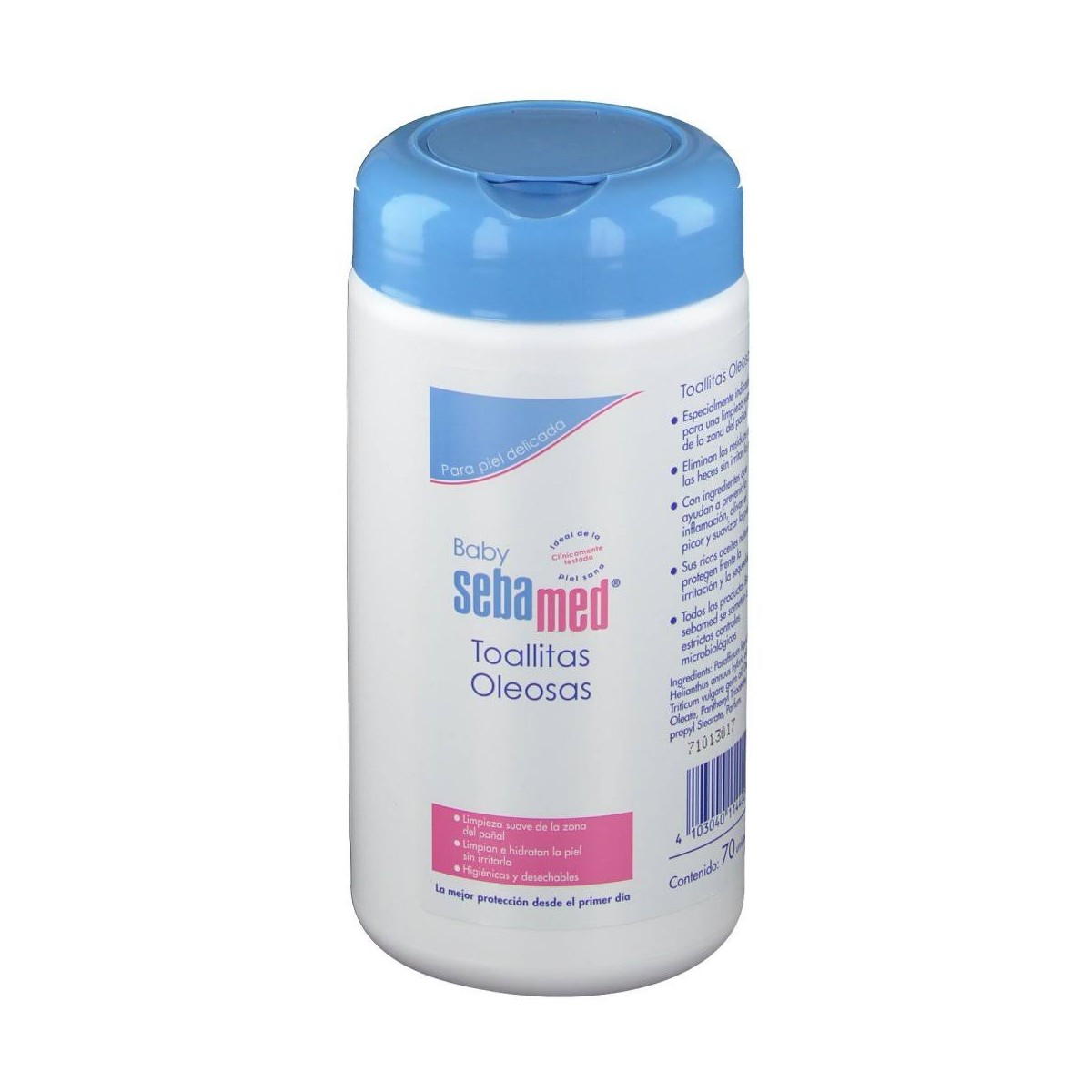 SEBAMED BABY TOALLITAS OLEOSAS 70 TOALLITAS
