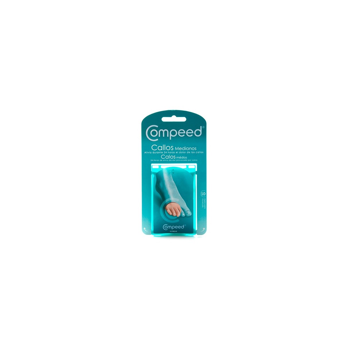 COMPEED CALLOS T MED 10 U