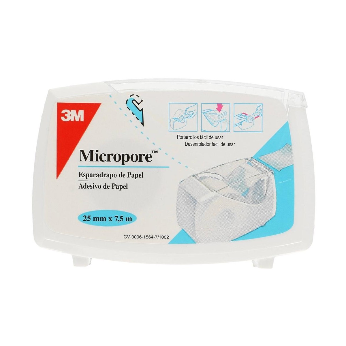 ESPARADRAPO HIPOALERGICO  PAPEL BLANCO PORTAR...