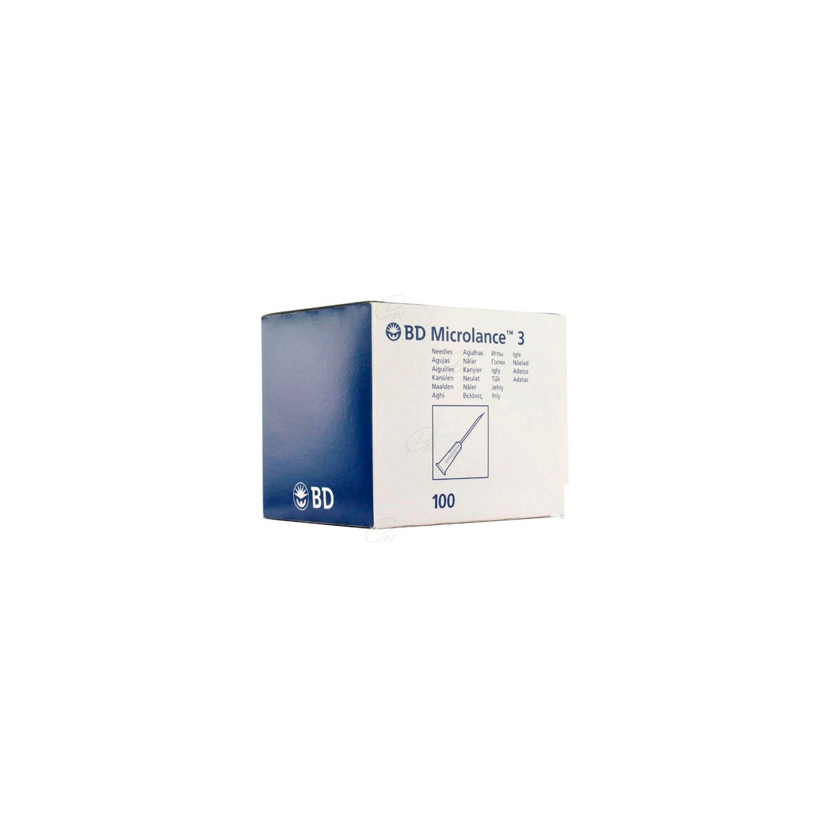 AGUJA HIPODERMICA 25 G 58 16 X 05 MM 100 UCAJA