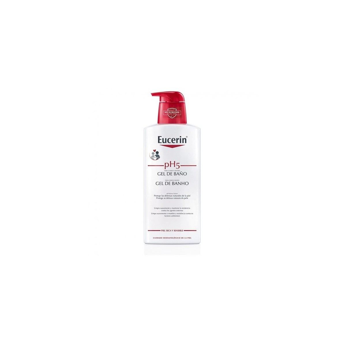 Eucerin pH5 Gel de Baño Corporal 1000ml