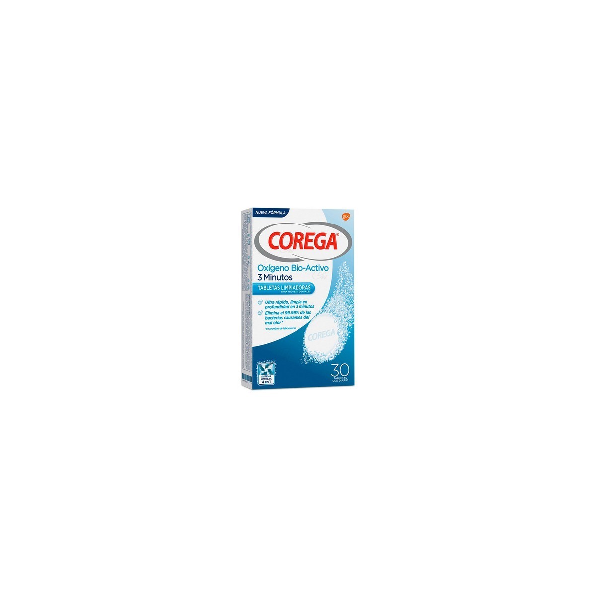 COREGA OXIGENO BIOACTIVO 30 TAB