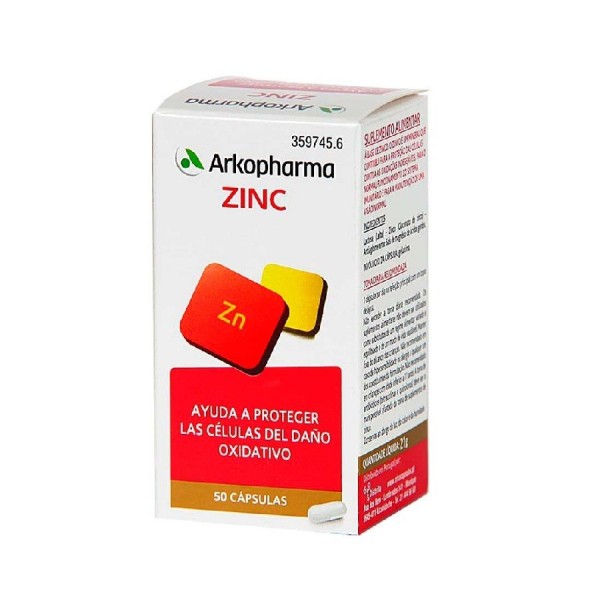 ZINC ARKOVITAL 50 CAPS