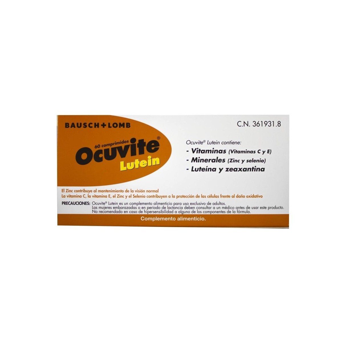 OCUVITE LUTEIN 60 COMP