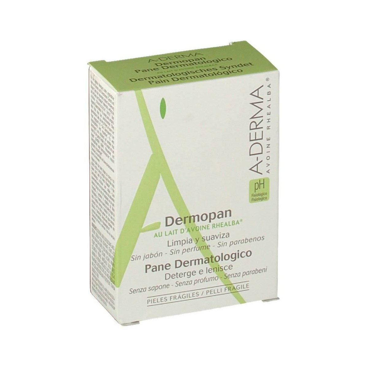 ADERMA DERMOPAN EXTO AVENA PASTILLA 100 G