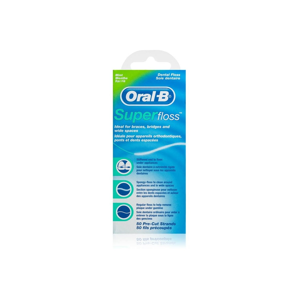 ORALB SEDA DENTAL SUPERFLOSS 50 M