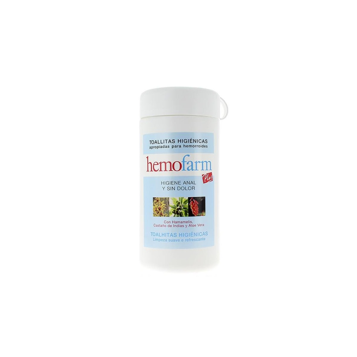HEMOFARM PLUS TOALLITAS BOTE 60 TOALLITAS