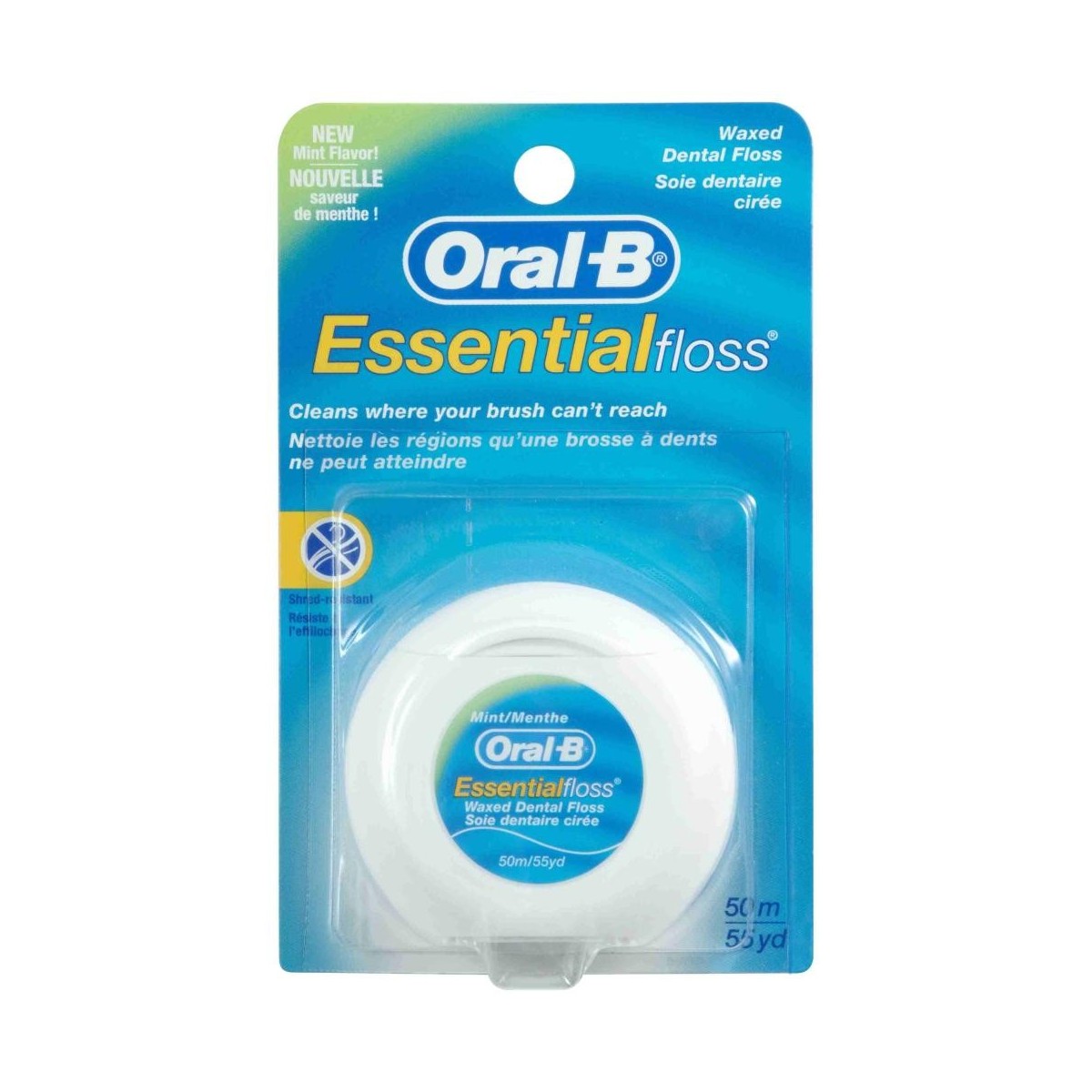 ORALB ESSENTIAL FLOSS FLUOR MENTA 50 M