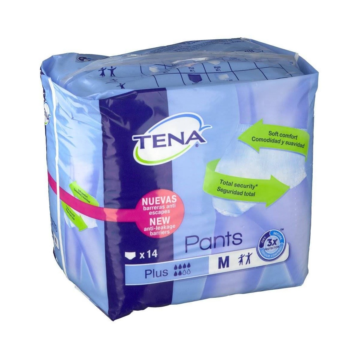 ABSORB INC ORINA NOCHE ANAT TENA PANTS PLUS T...