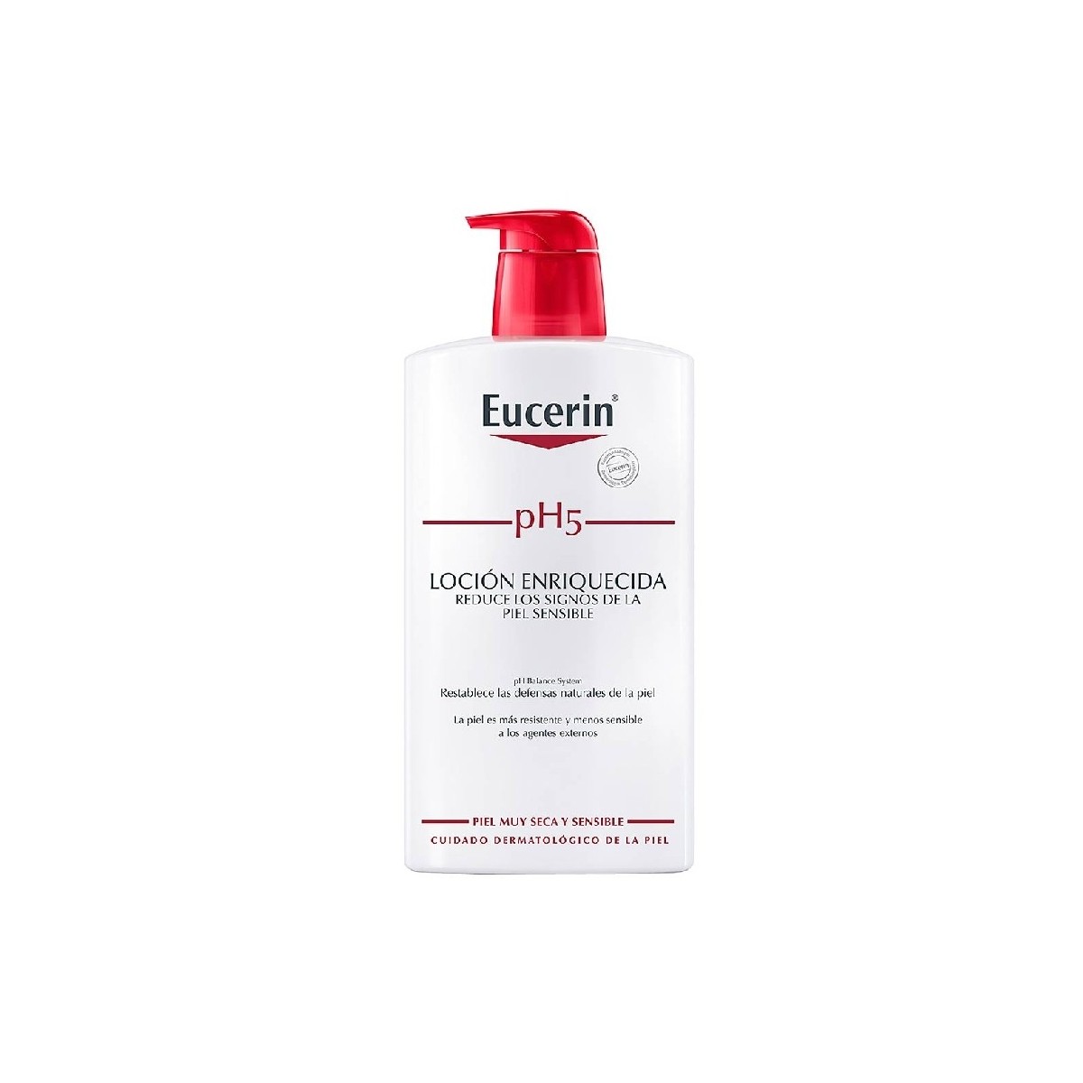 EUCERIN PIEL SENSIBLE PH5 LOCION ENRIQUECIDA 1 L