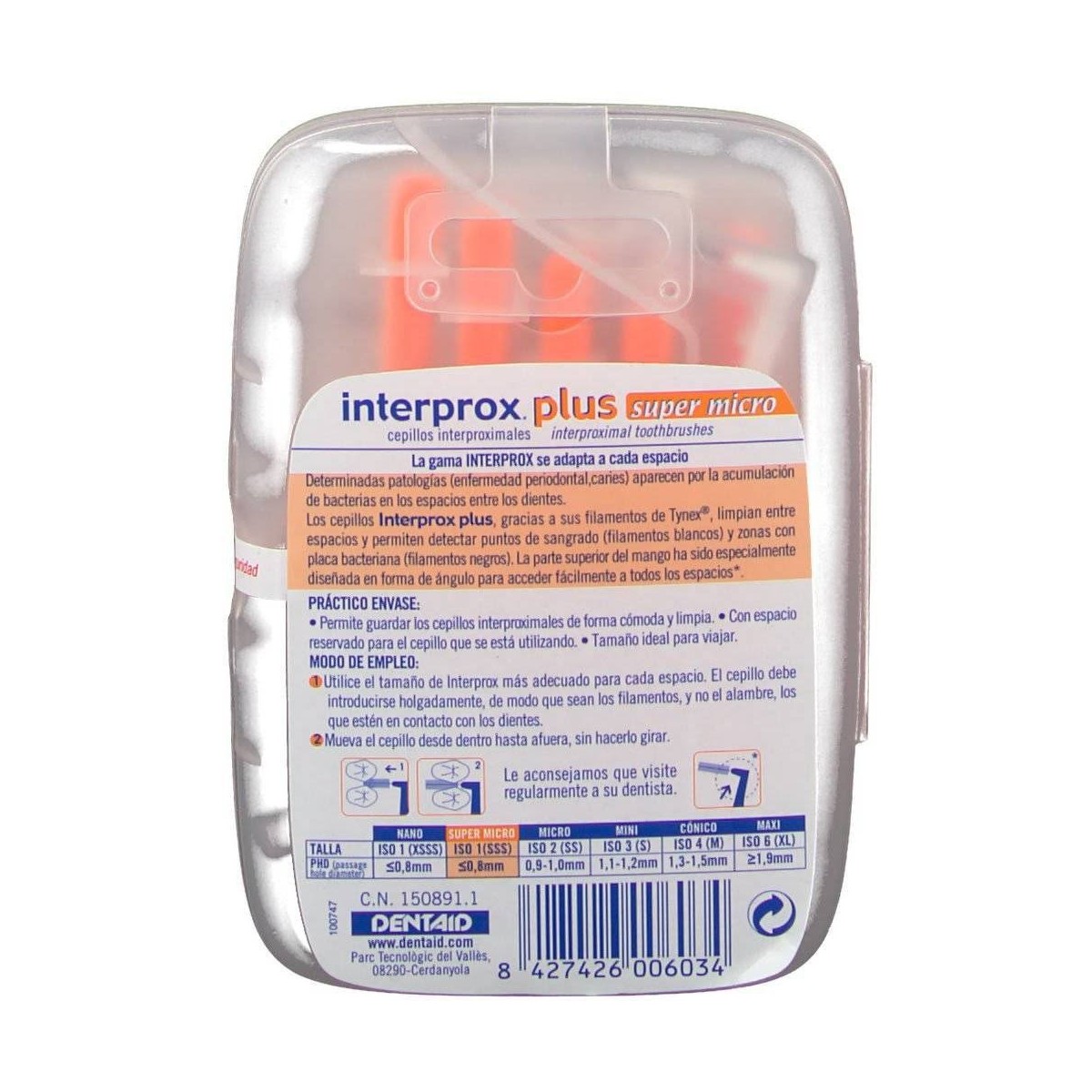 Cepillo Interprox Plus Super Micro 10  Interprox