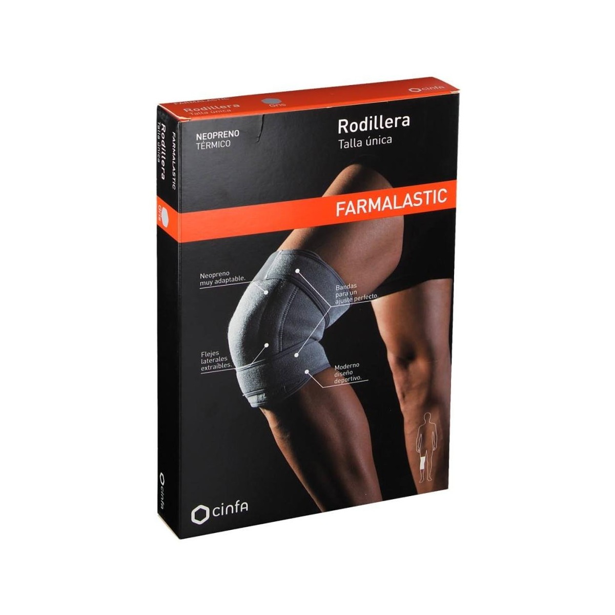 Farmalastic Rodillera Neopreno T Unica