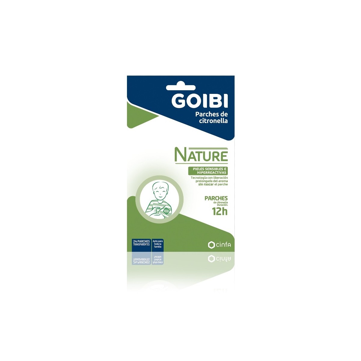 Goibi NATURE PARCHES DE Citronella 24 Parches