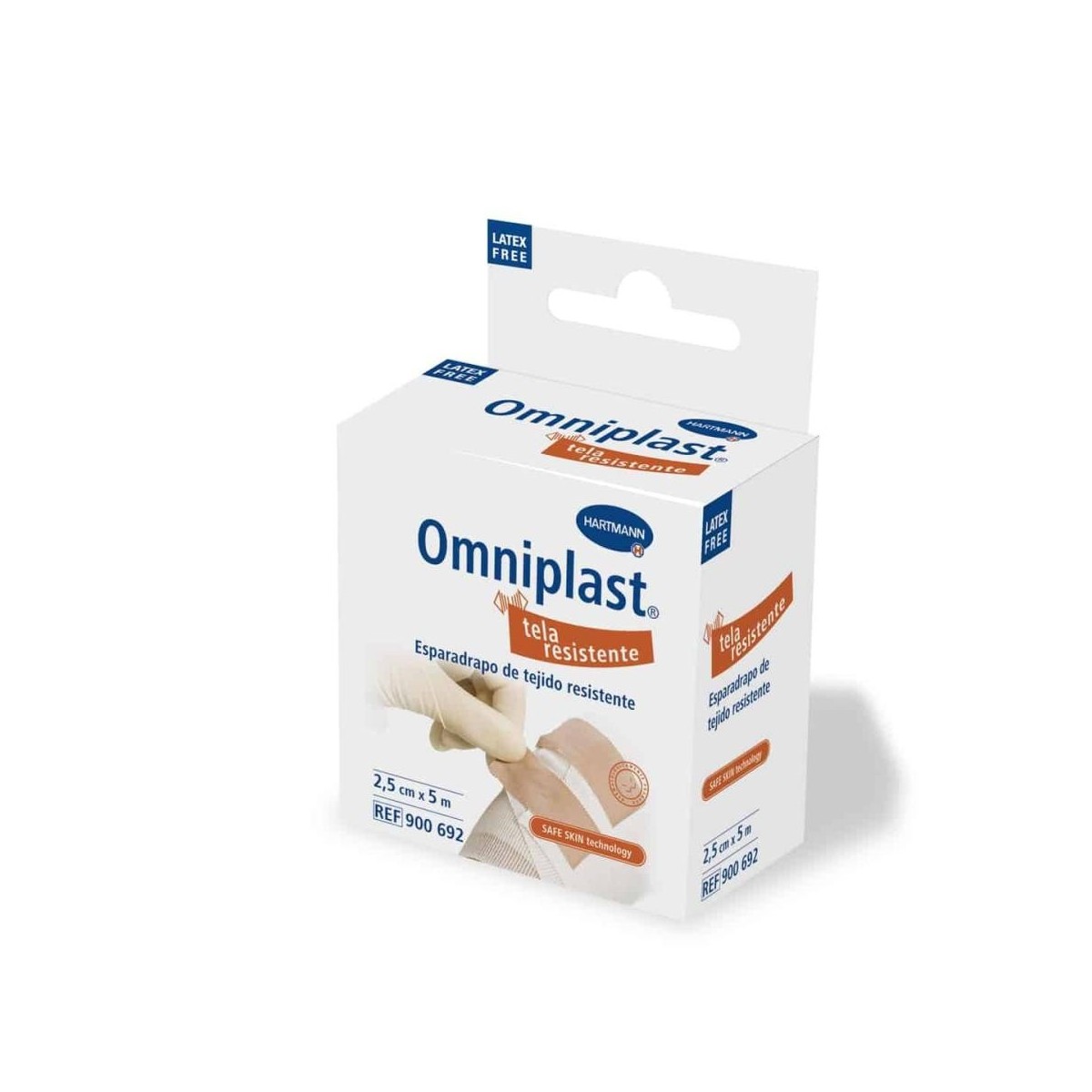 Esparadrapo Omniplast Tela Blanco 5M x 25cm