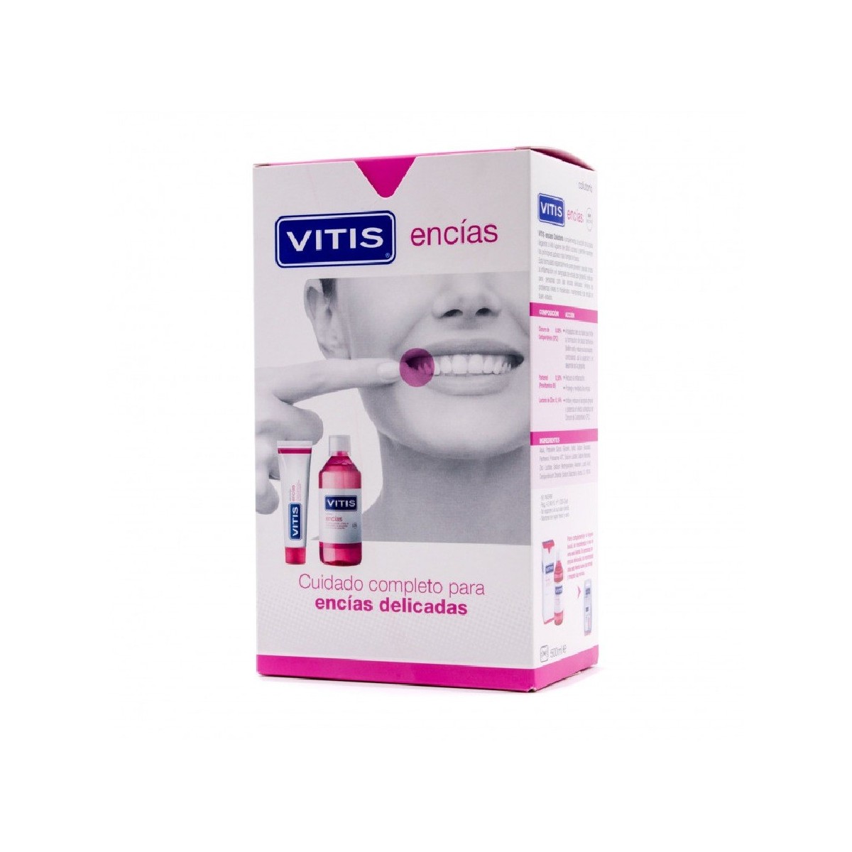 Vitis Pack Encias Pasta 100ml  Colutorio 500ml