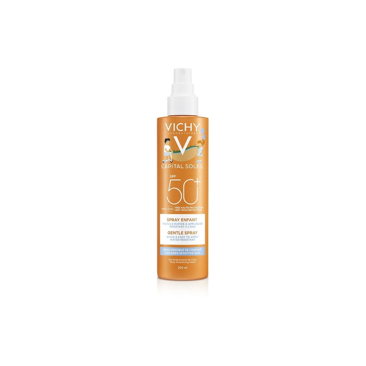 Vichy Capital Soleil Spray suave niños SPF50 200ml