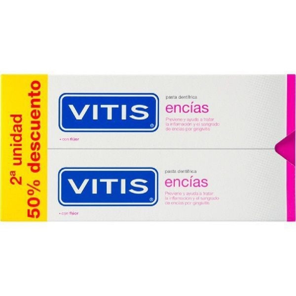 Vitis Encias Pasta Dentifrica 150 ml 2 U