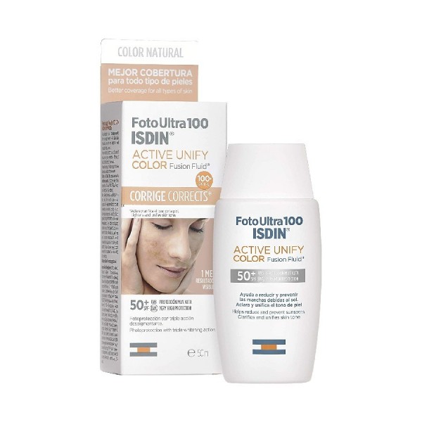 Isdin FotoUltra 100 Active Unify Fusion Fluid Color 50 ml