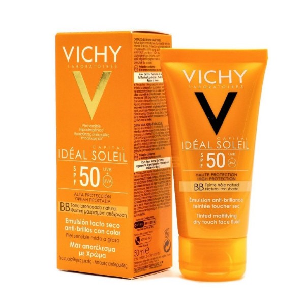 Vichy Capital Soleil BB Cream tacto seco SPF50 50ml