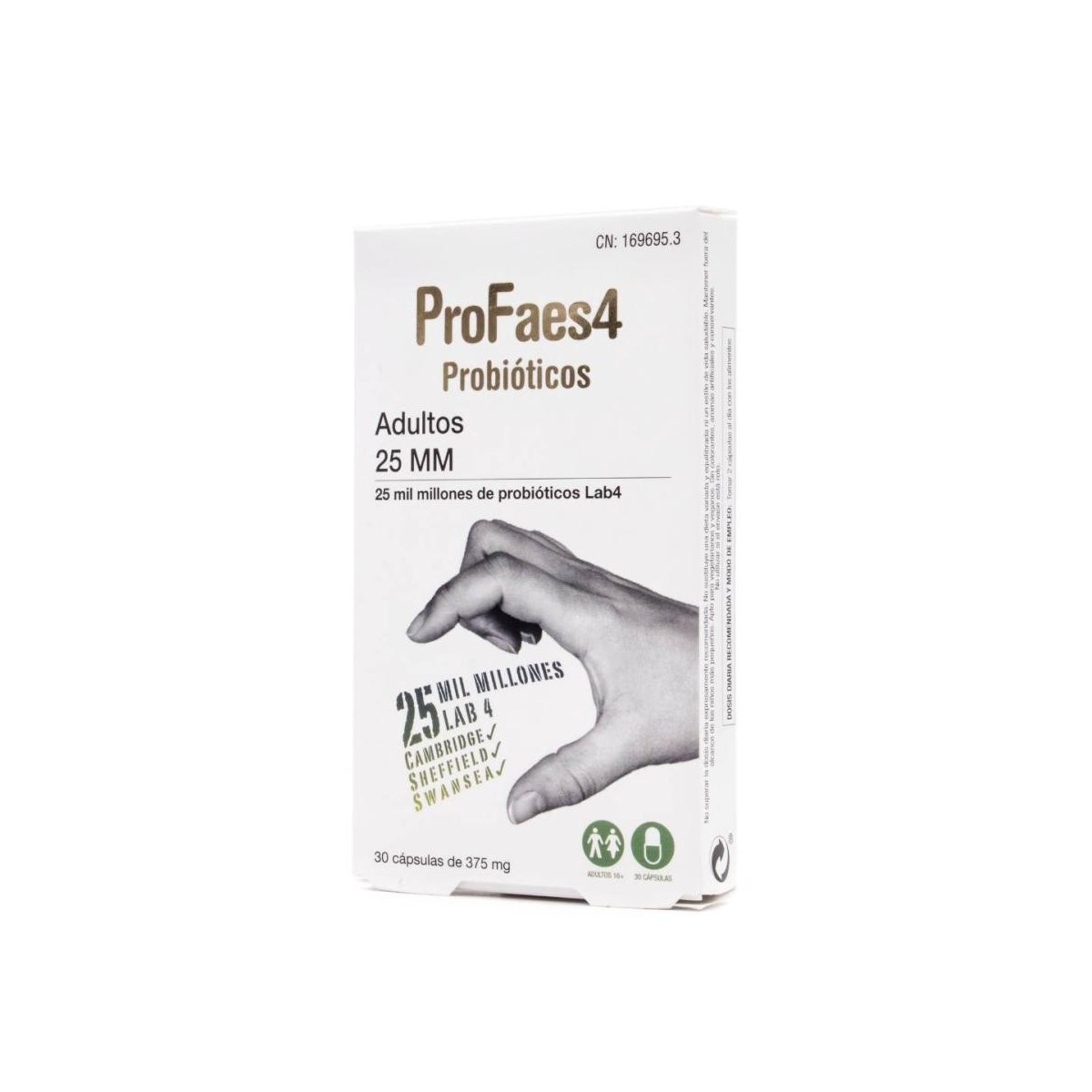 Profaes4 Adultos 25mm 30 Capsulas