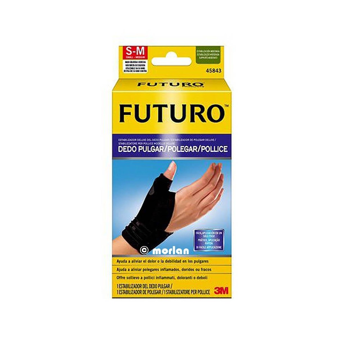 estabilizador dedo pulgar futuro Deluxe Talla SM