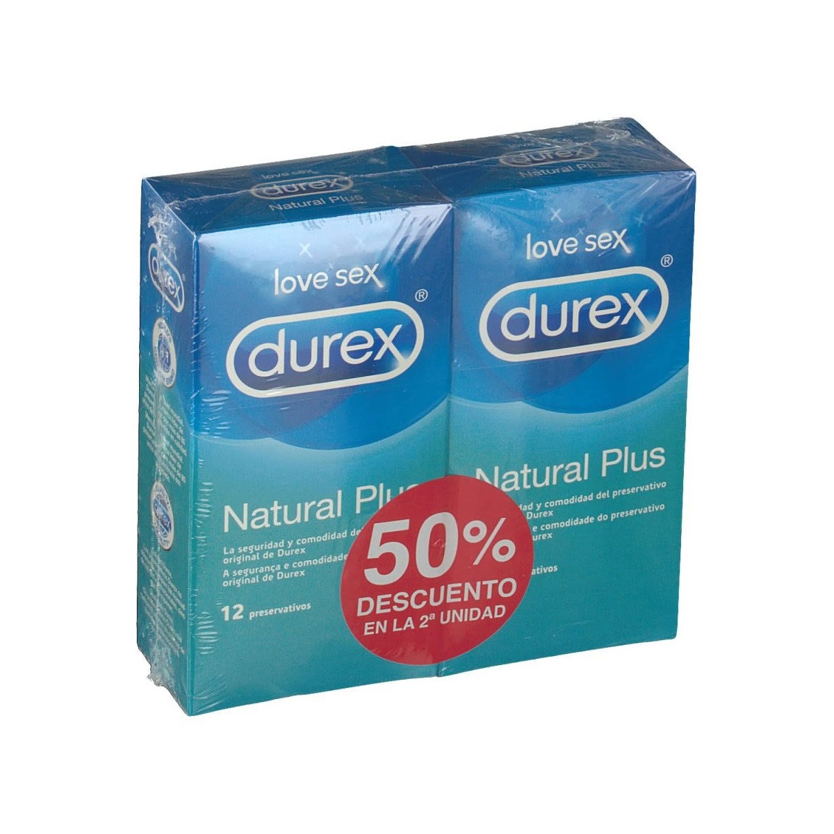 Durex Natural Plus Duplo