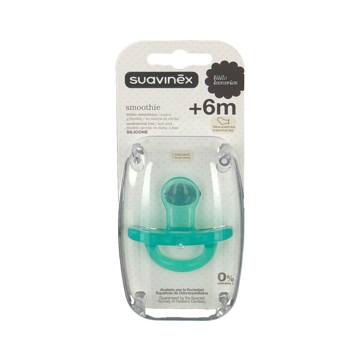 Suavinex Chupete Silicona 6m