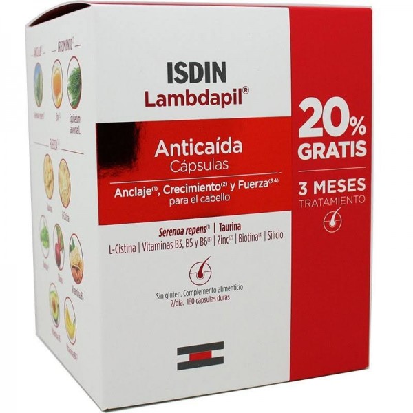 Lambdapil Anticaida 180 Capsulas