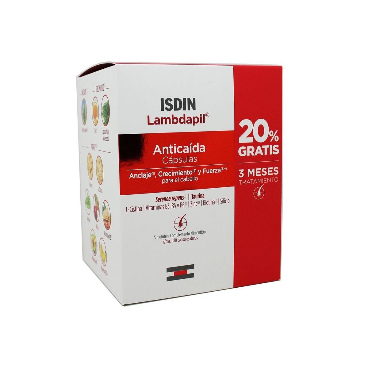 Lambdapil Anticaida 180 Capsulas