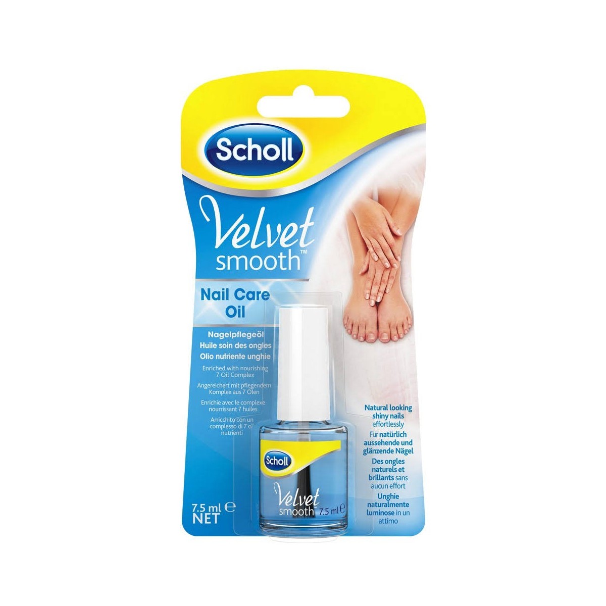 DR Scholl Velvet Smooth Aceite para uñas 75 ml