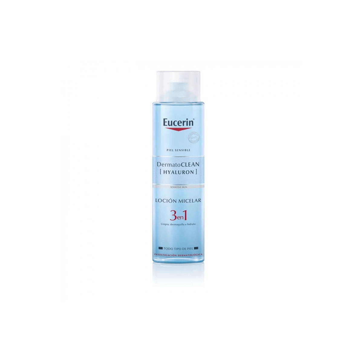 Eucerin Loción Micelar 3 en 1 400 ml Dermatoclean
