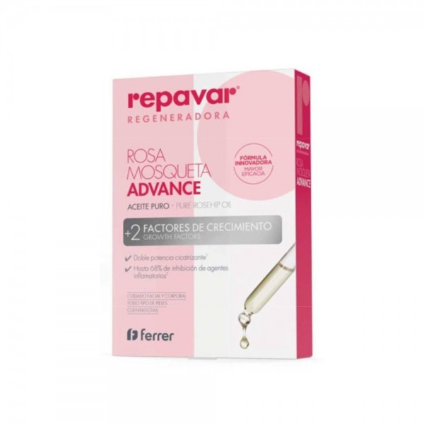 Repavar Regeneradora Aceite puro  Rosa Mosqueta Advance...
