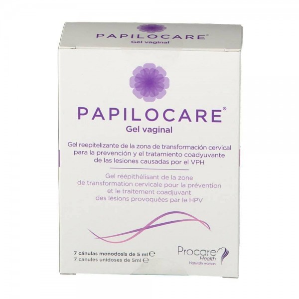 Papilocare Gel Vaginal 7 Canulas