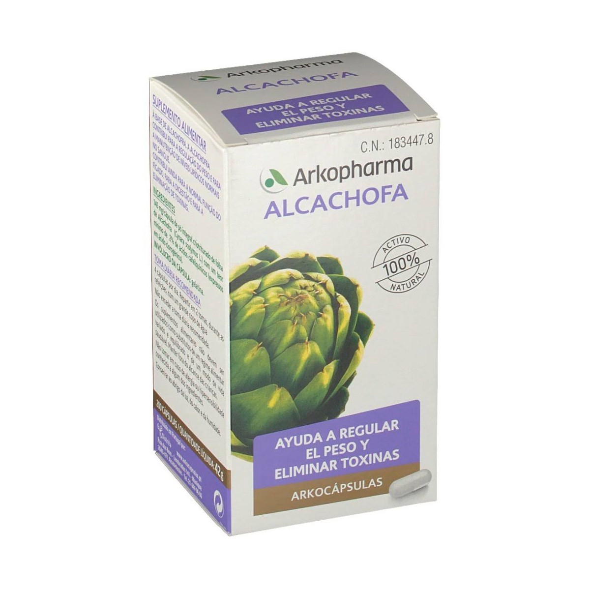 Arkopharma Alcachofa 200 cápsulas
