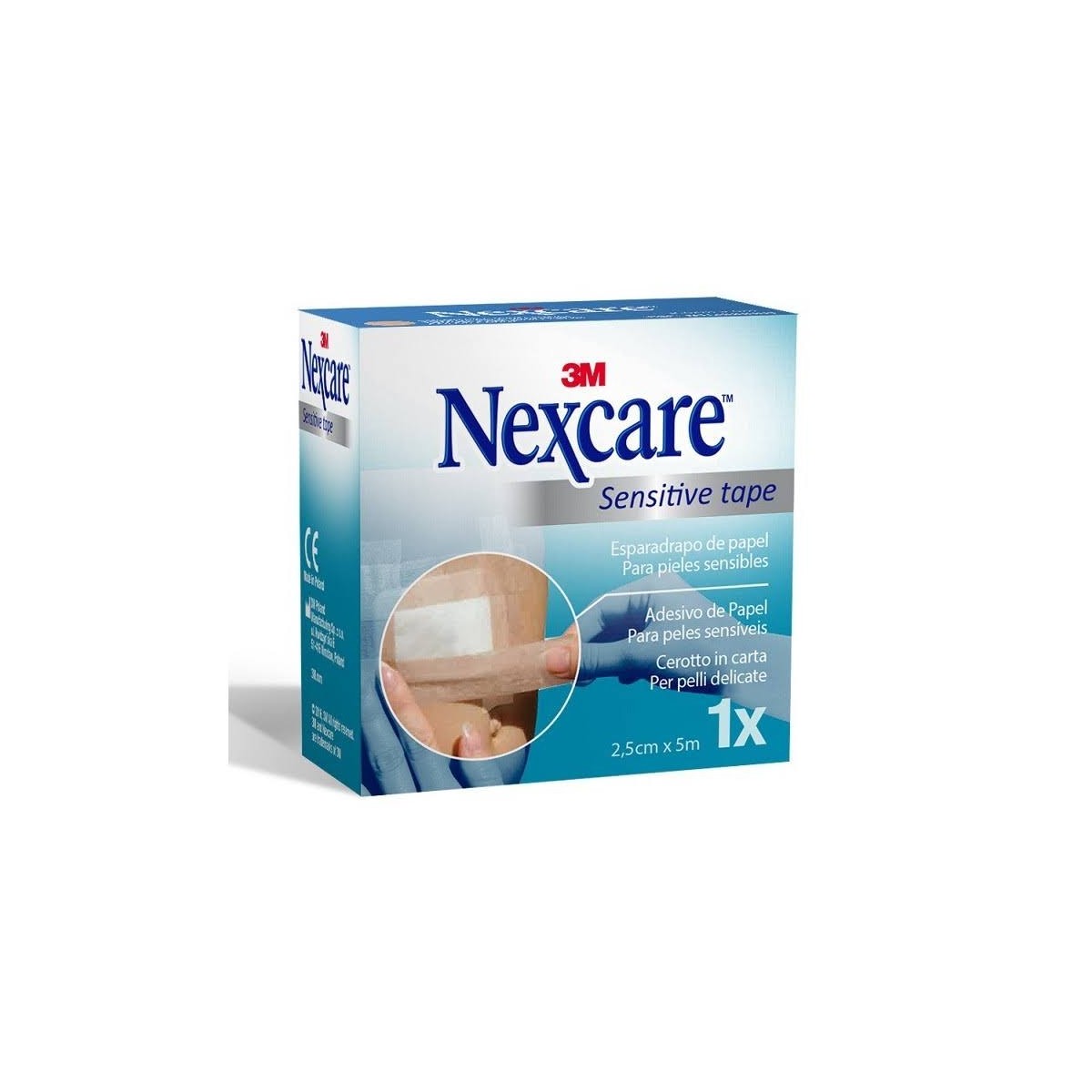 Nexcare Esparadrapo Papel Piel 5m x 25cm