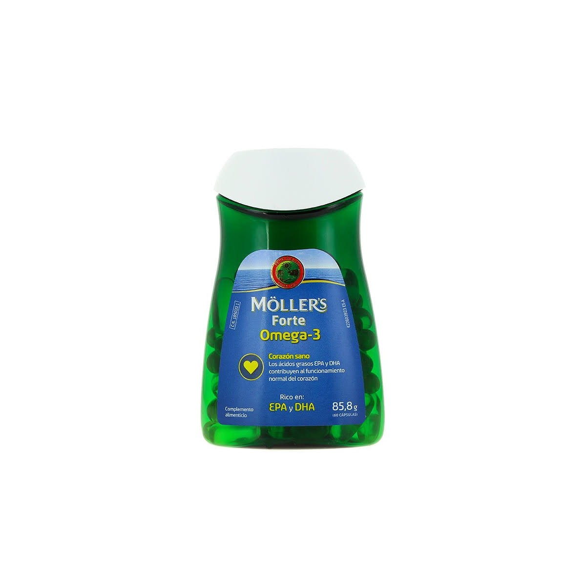 Möller's Forte Omega 3 60 Cápsulas