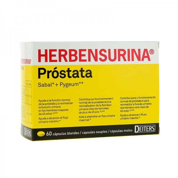 Herbensurina Prostata 60 cápsulas Deiters