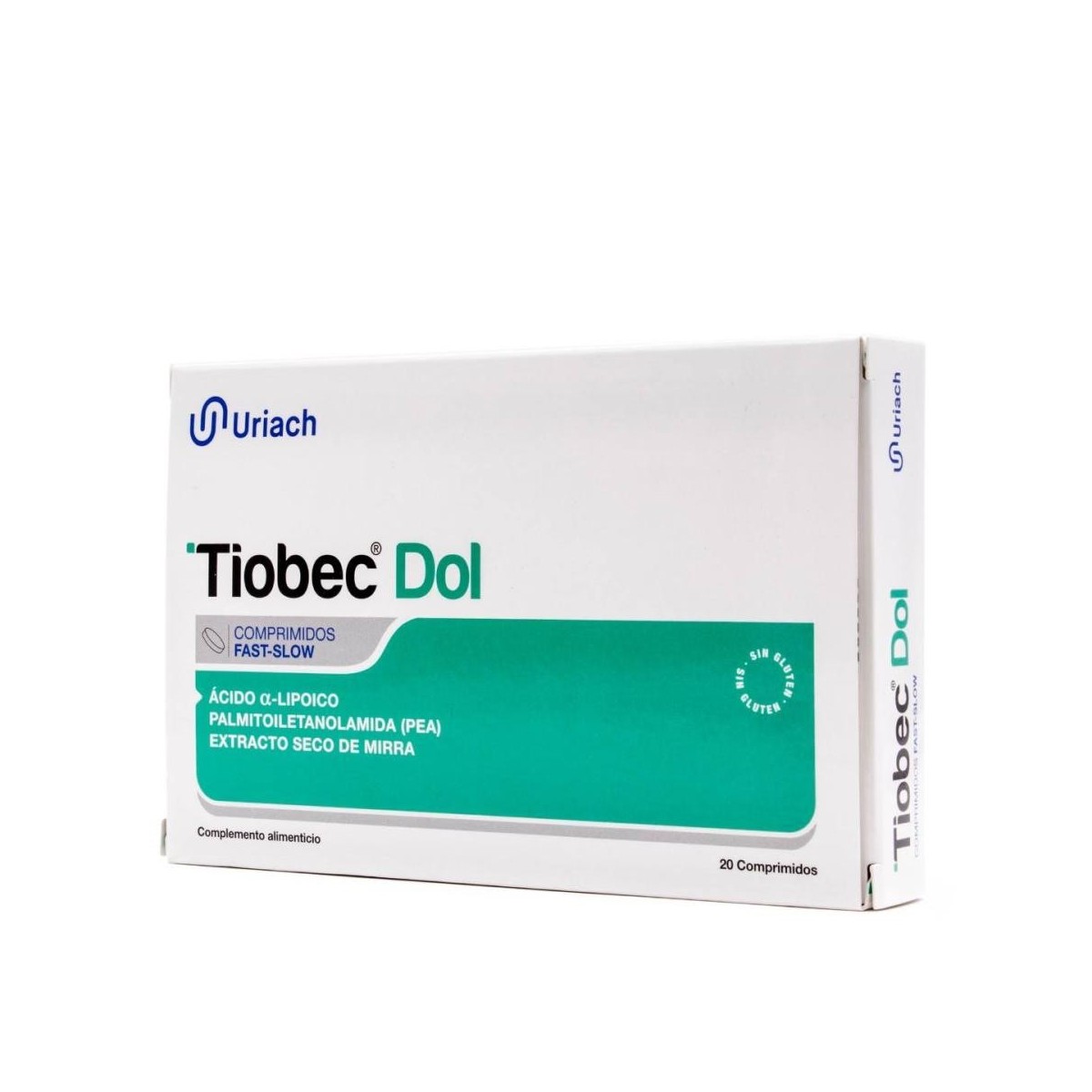 Tiobec Dol 20 Comprimidos