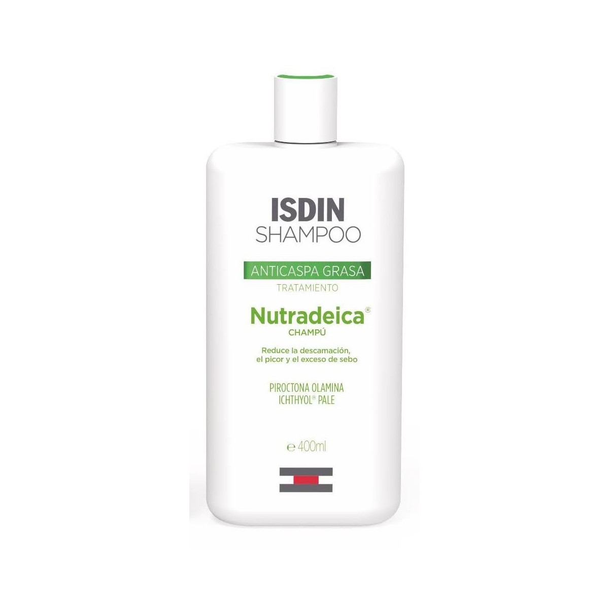 Isdin Shampoo Anticaspa Grasa Nutradeica 400 ml