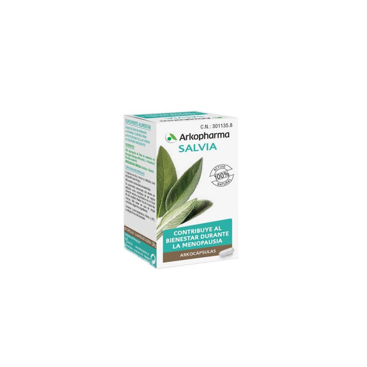 Arkocapsulas Salvia 50 Caps