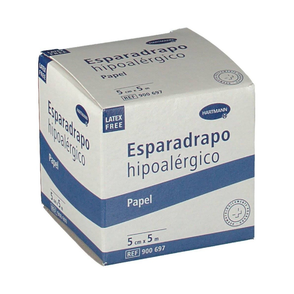 Esparadrapo hipoalérgico Papel 5 cm x 5 M