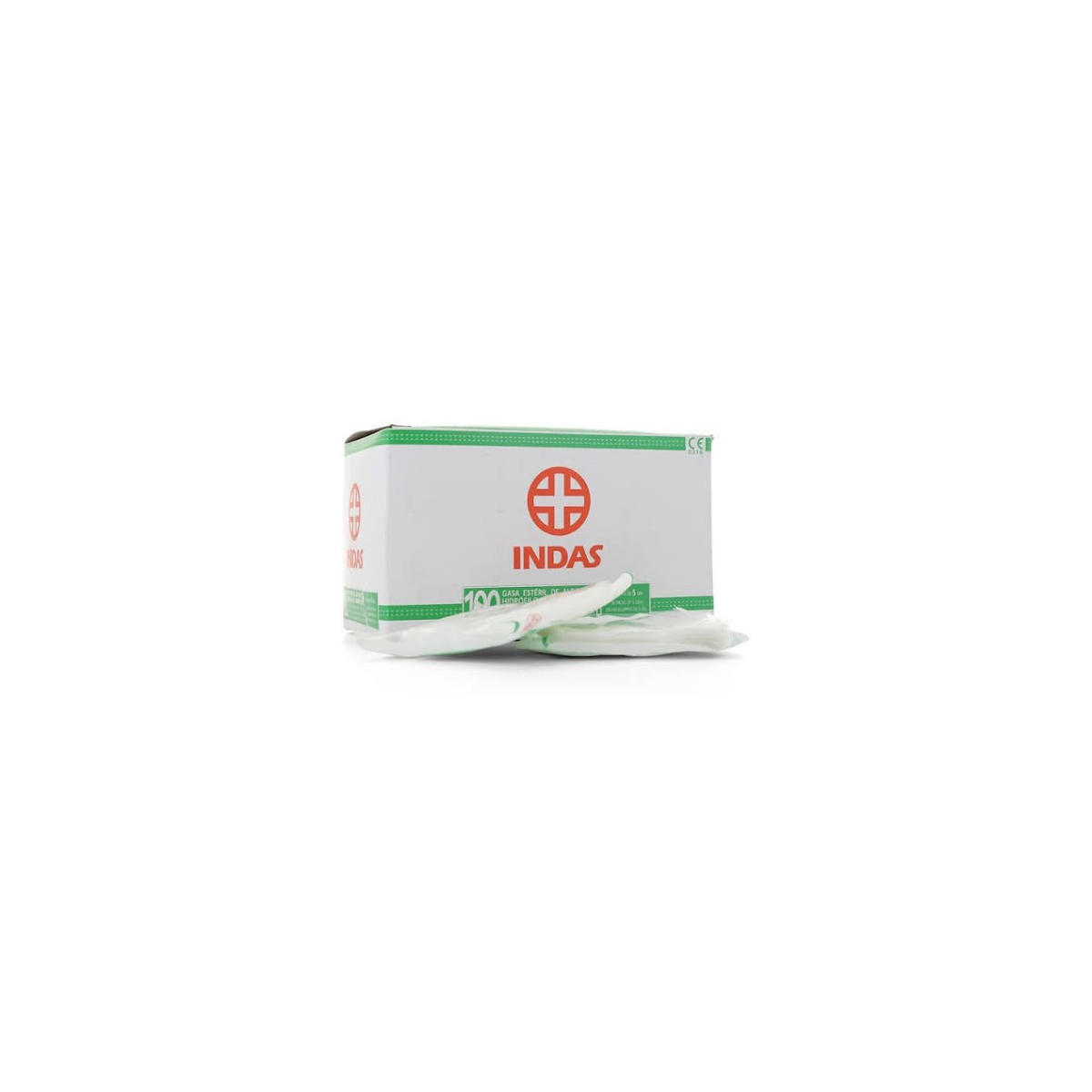 Compresas gasa Esteril Indas C100 Und