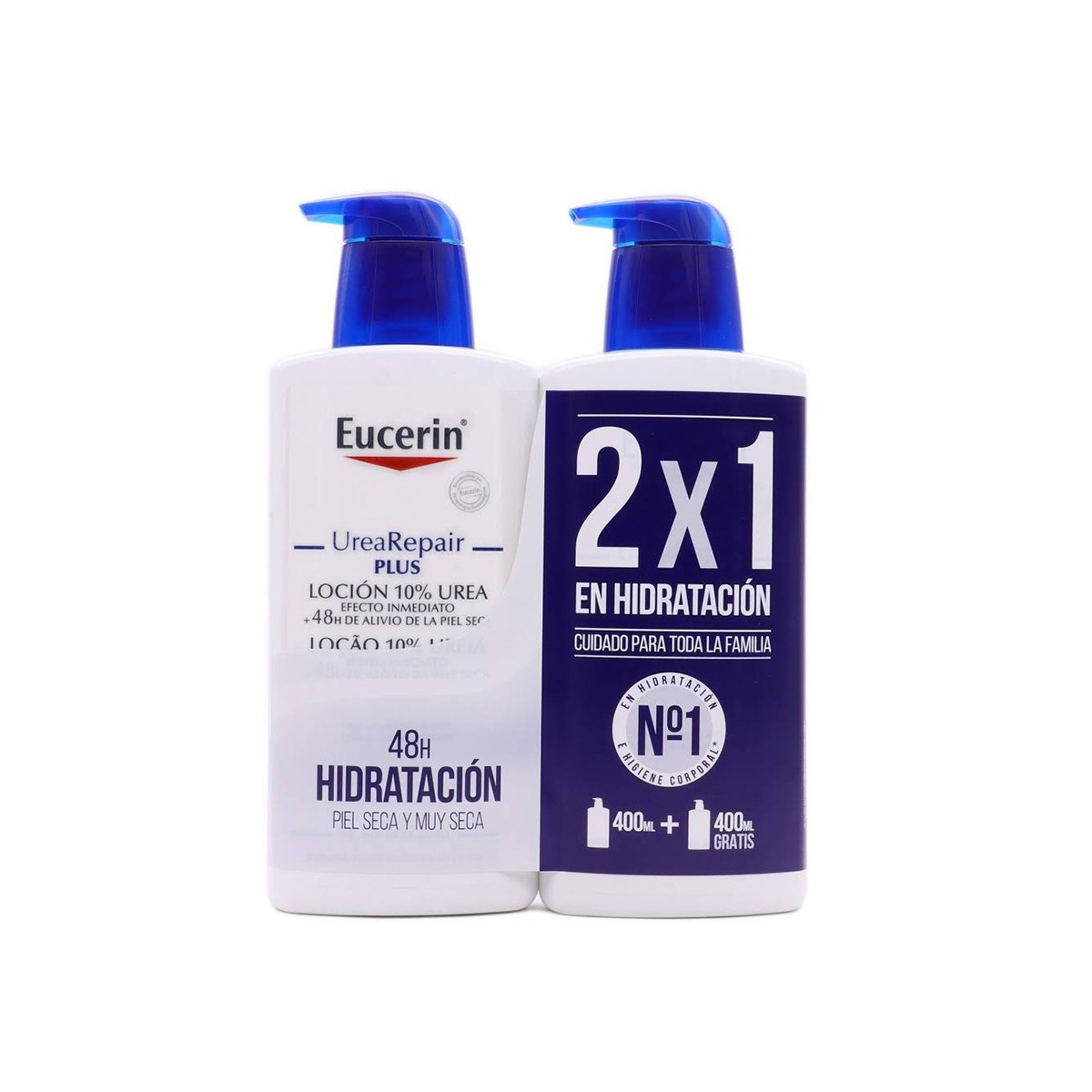 EUCERIN DUPLO UREAREPAIR PLUS 2X400ML